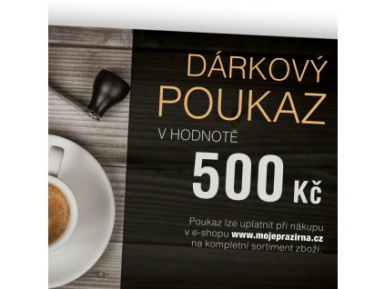Darkovy poukaz COFFEE NOW 500 Kc