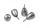 Stainless Steel Tear Dropshot Sinkers  (ocel)