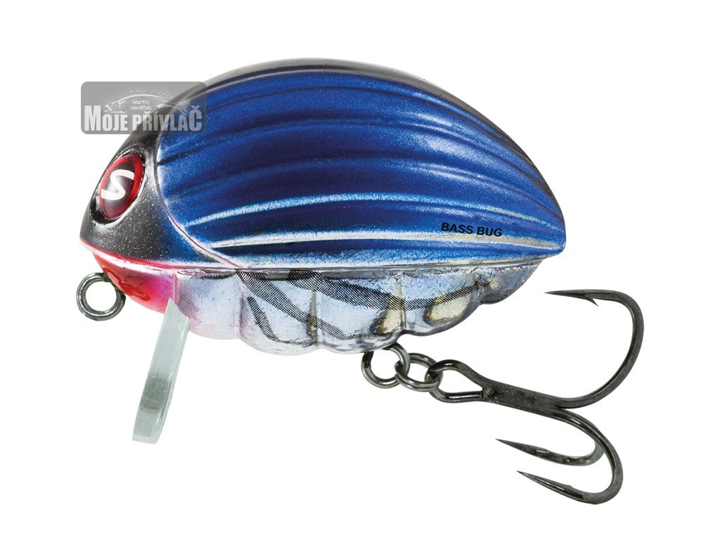 Wobler Salmo Bass Bug Surface 5,5cm Floating Bluebird Bug - Moje přívlač
