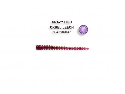 gumová nástraha pro přívlač crazy fish