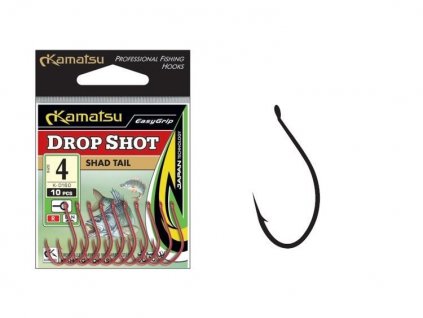 pol pl Haczyk Kamatsu Drop Shot Shad Tail 4ro Op 10szt 6788 1