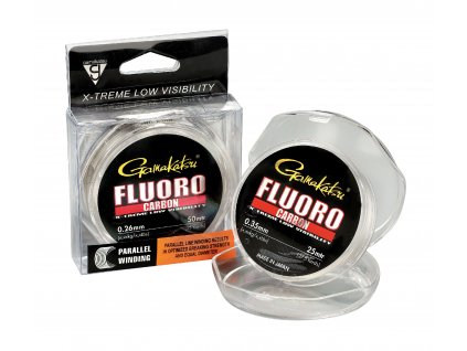 Fluorocarbon Gamakatsu-Spro G-Line Fluorocarbon 0,22mm, 3,1kg 50m