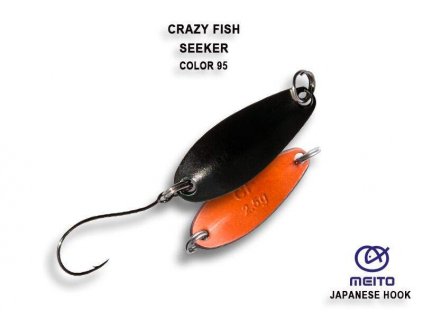 Plandavka Crazy Fish Seeker 28 mm 3 g color 95