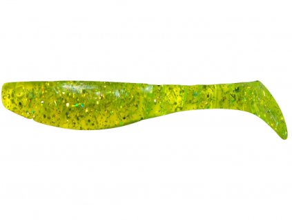 chartreuse hologram glitter standard