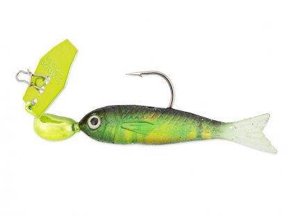 175g chatterbait flashback mini chartreuse rainbow 1