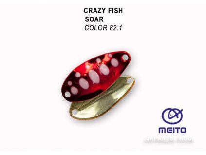 Plandavka Crazy Fish Soar 20 mm 1,4 g color 82.1