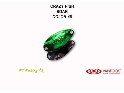 Plandavka Crazy Fish Soar 25 mm 1,8 g color 48