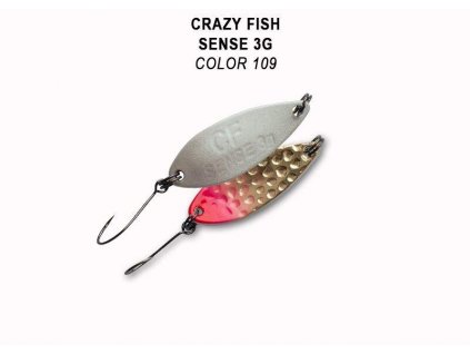 Plandavka Crazy Fish Soar 27 mm 2,2 g color 109