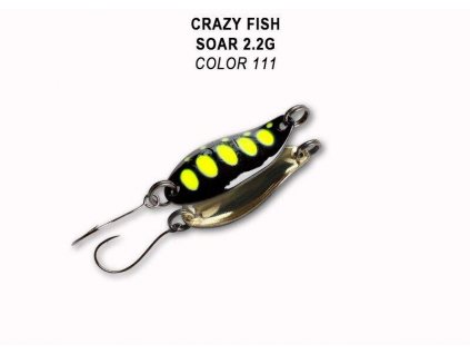 Plandavka Crazy Fish Soar 27 mm 2,2 g color 111