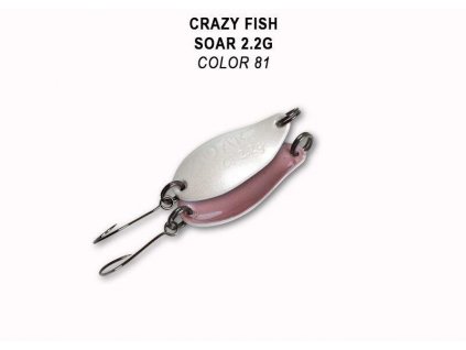 Plandavka Crazy Fish Soar 27 mm 2,2 g color 81