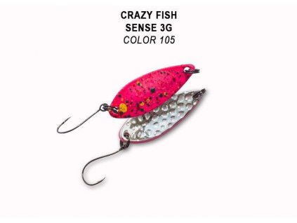 Plandavka Crazy Fish Sense 32 mm 3 g color 105