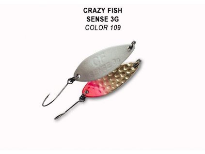 Plandavka Crazy Fish Sense 32 mm 3 g color 109