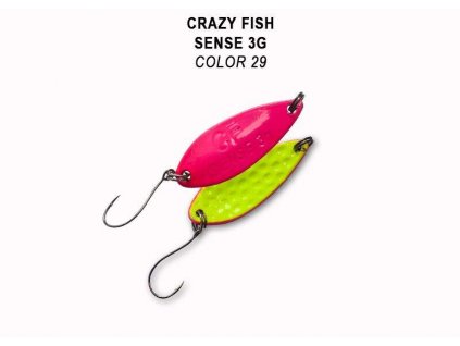 Plandavka Crazy Fish Sense 32 mm 3 g color 29