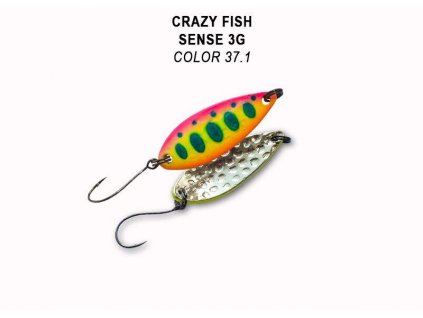 Plandavka Crazy Fish Sense 32 mm 3 g color 37.1