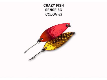 Plandavka Crazy Fish Sense 32 mm 3 g color 83