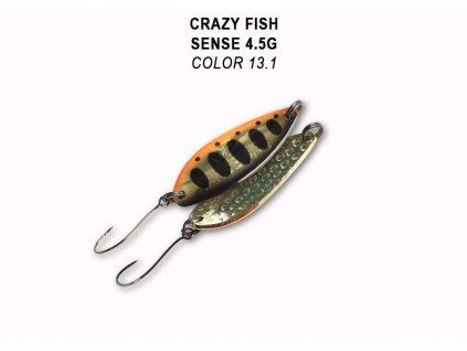 Plandavka Crazy Fish Sense 38 mm 4,5 g color 13.1