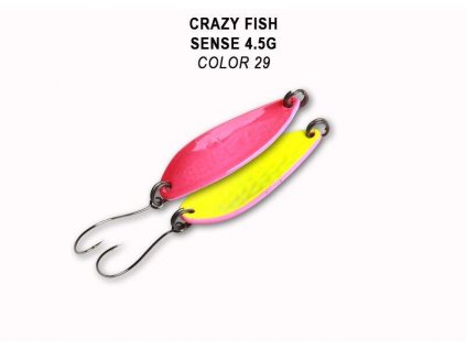 Plandavka Crazy Fish Sense 38 mm 4,5 g color 29