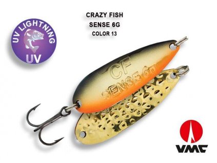 Plandavka Crazy Fish Sense 46 mm 6 g color 13