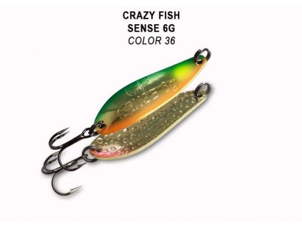 Plandavka Crazy Fish Sense 46 mm 6 g color 36