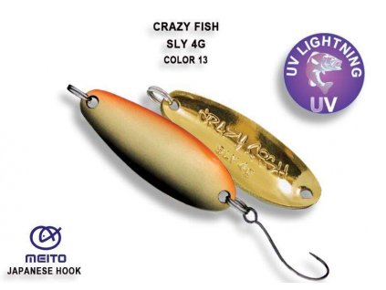 Plandavka Crazy Fish Sly 33 mm 4 g color 13