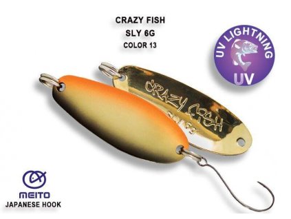 Plandavka Crazy Fish Sly 38 mm 6 g color 13