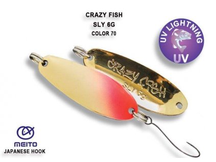 Plandavka Crazy Fish Sly 38 mm 6 g color 70