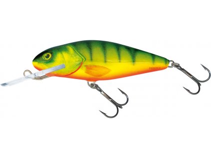 Wobler Salmo Perch Deep Runner 8cm Floating Hot Perch