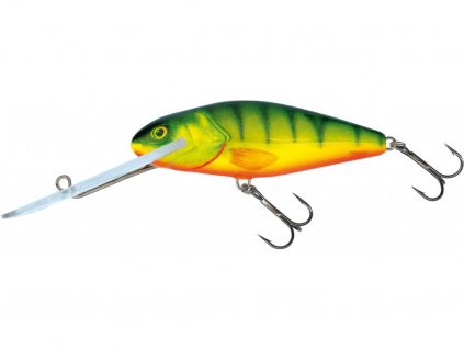 Wobler Salmo Perch Super Deep Runner 12cm Floating Hot Perch