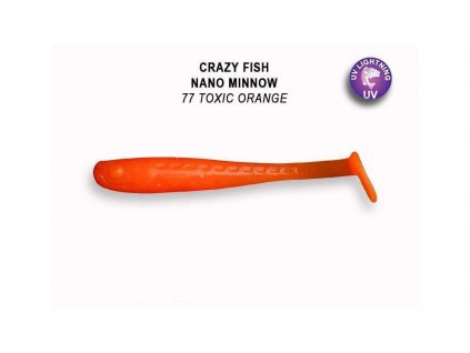 gumová nástraha pro přívlač crazy fish