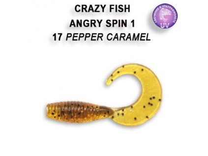 2685 angry spin 25 mm barva 17 pepper caramel