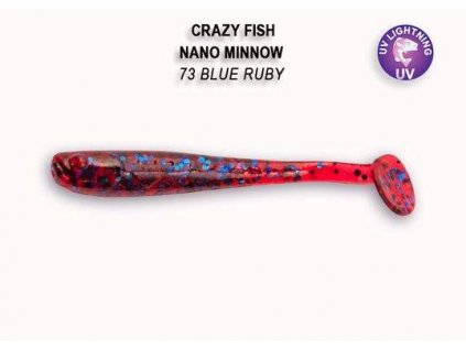 3239 nano minnow 4 cm 73 blue rubby