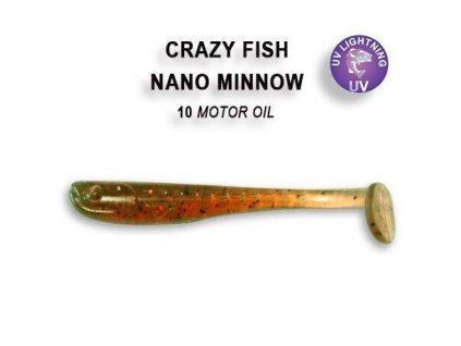 2768 nano minnow 4 cm barva 10 motor oil