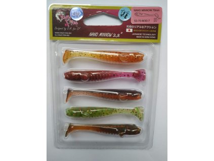 6393 nano minnow 7 cm barva mix 30