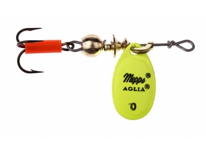 Rotační třpytka Mepps Aglia Fluo Vel.0 2,5g Chartreuse