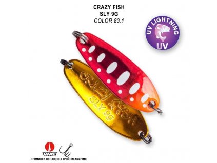 Plandavka Crazy Fish Sly 47mm 9g color 83.1