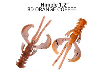 7847 nimble 3cm barva 8d orange coffe 16 ks