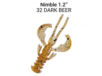 7843 nimble 3cm barva 32 dark beer 16 ks