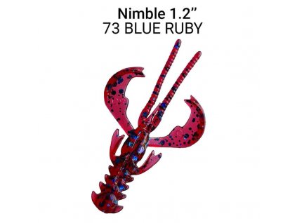 7845 nimble 3cm barva 73 blue ruby 16 ks