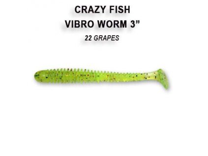 7181 vibro worm 75cm barva 22