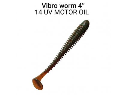 7895 vibro worm 10cm 14 motor oil 5ks