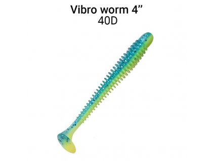7903 vibro worm 10cm 40d 5ks