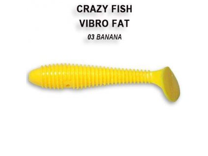 3438 vibro fat 71cm 3 yellow