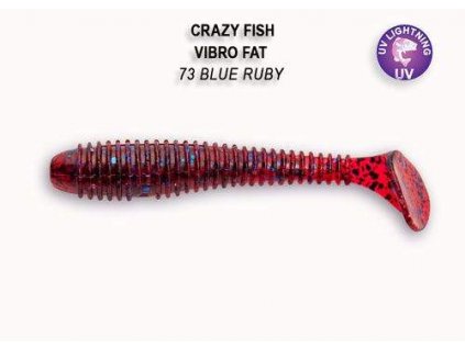 3437 vibro fat 71cm barva 73 blue rubby