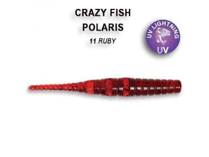 gumová nástraha pro přívlač crazy fish
