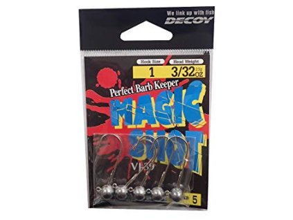Jigová hlavička pro přívlač DECOY MAGIC SHOT VJ-39