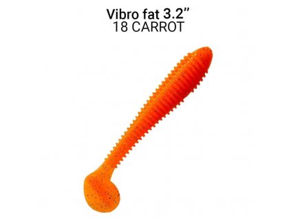 7863 vibro fat 8cm barva 18 carrot 5ks