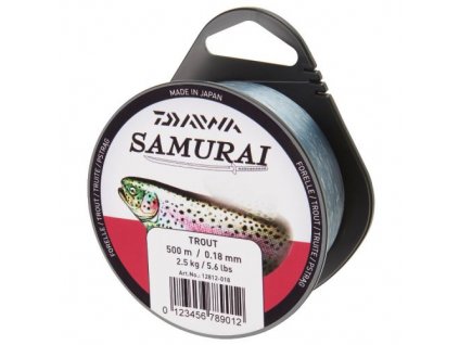 Vlasec pro přívlač Daiva Samurai Pstruh 0,18mm, 2,5kg 500m