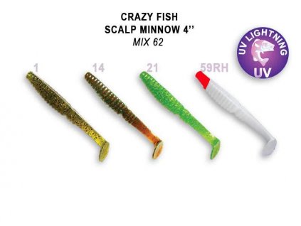 7352 scalp minnow 10 cm barva m62