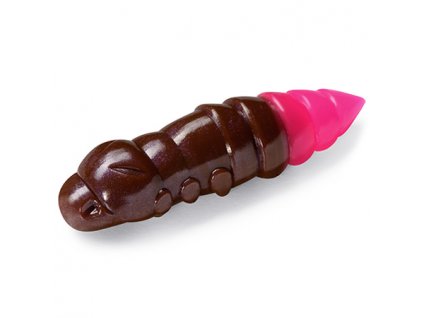 Gumová nástraha FishUp Pupa 1,2" 3,2cm Earthworm/Hot Pink SÝR (10ks)