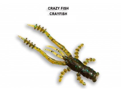 Gumová nástraha Crazy Fish Crayfish 4,5cm 68 Watermelon (8ks)